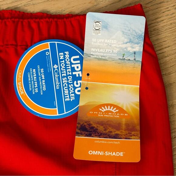 NWT Columbia PFG Women’s Red Tamiami Pull-On Short 3XL - Picture 7 of 11